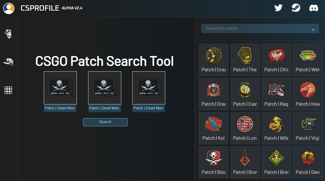 Patch Search Tool