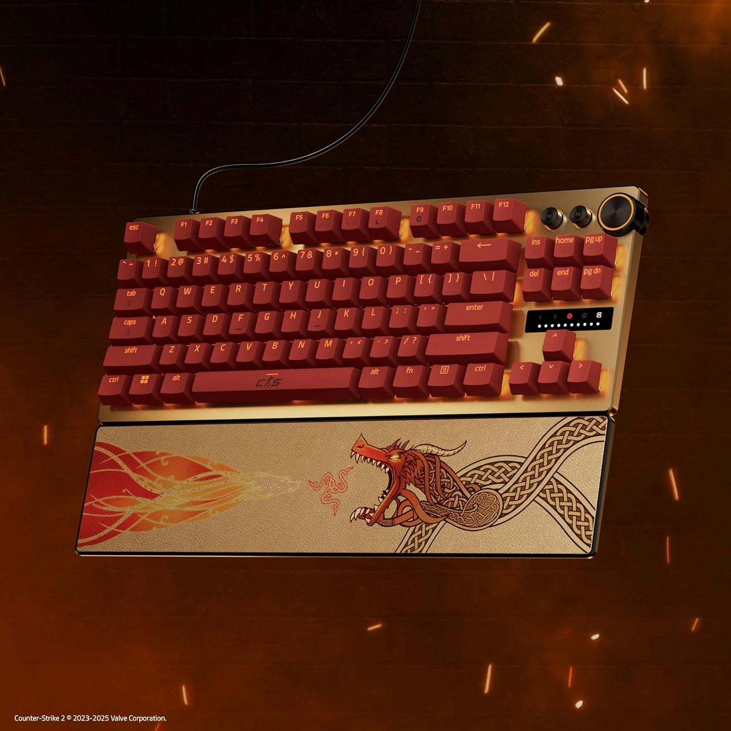 Razer Huntsman V3 Pro Tenkeyless Counter-Strike 2 Dragon Lore