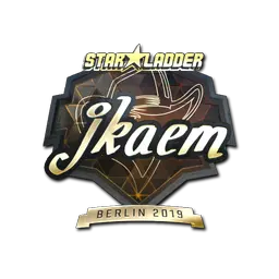 Sticker | jkaem (Gold) | Berlin 2019