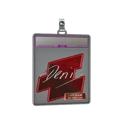Sticker Slab | denis (Foil) | Atlanta 2017