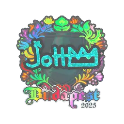 Sticker | jottAAA (Holo) | Budapest 2025