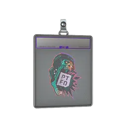 Sticker Slab | PTFO (Holo)
