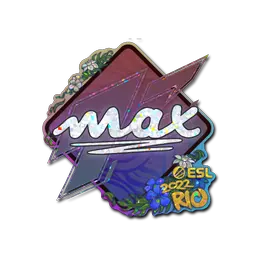 Sticker | max (Glitter) | Rio 2022