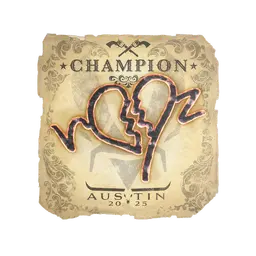 Sticker | ropz (Champion) | Austin 2025