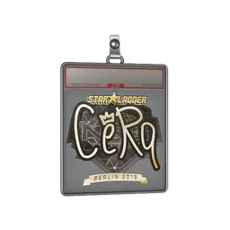 Sticker Slab | CeRq (Gold) | Berlin 2019