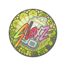 Sticker | slaxz- (Holo) | Cologne 2026