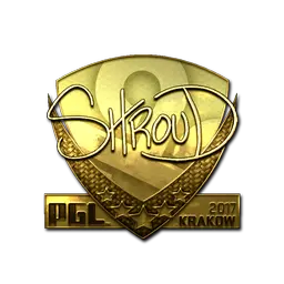 Sticker | shroud (Gold) | Krakow 2017