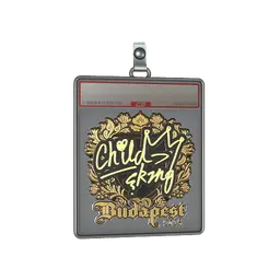 Sticker Slab | ChildKing (Gold) | Budapest 2025