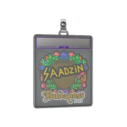 Sticker Slab | saadzin (Embroidered) | Budapest 2025
