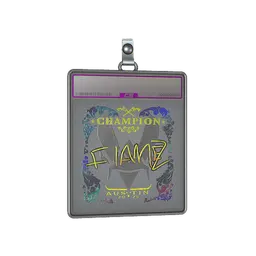 Sticker Slab | FlameZ (Holo, Champion) | Austin 2025