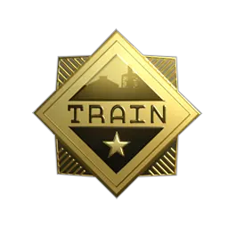 Sticker | Train (Gold)