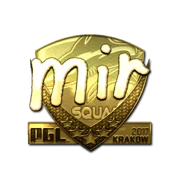 Sticker | mir (Gold) | Krakow 2017