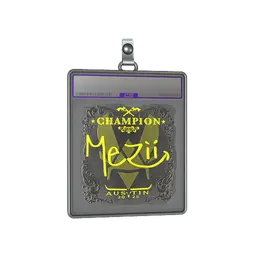 Sticker Slab | mezii (Foil, Champion) | Austin 2025