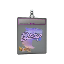 Sticker Slab | drop (Holo) | Paris 2023