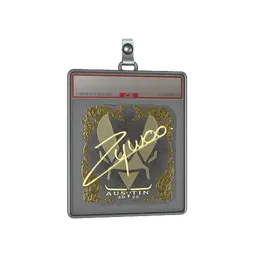 Sticker Slab | ZywOo (Gold) | Austin 2025