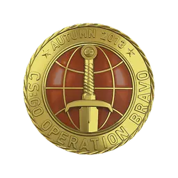 Gold Operation Bravo Coin