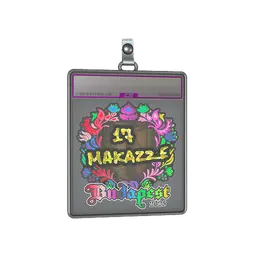 Sticker Slab | makazze (Holo) | Budapest 2025