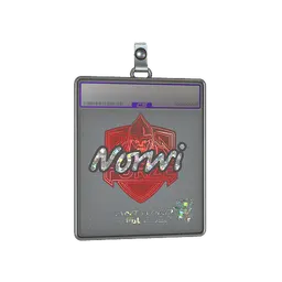 Sticker Slab | Norwi (Glitter) | Antwerp 2022