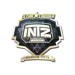 Sticker | INTZ E-SPORTS CLUB (Gold) | Berlin 2019