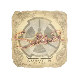 Sticker | Swisher | Austin 2025