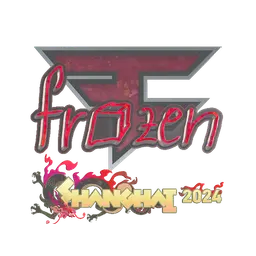 Sticker | frozen (Glitter) | Shanghai 2024