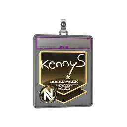 Sticker Slab | kennyS (Gold) | Cluj-Napoca 2015