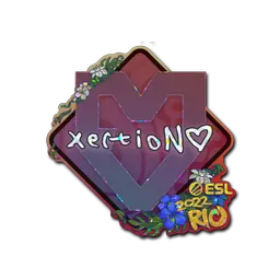 Sticker | xertioN (Glitter) | Rio 2022