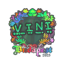 Sticker | VINI (Holo) | Budapest 2025