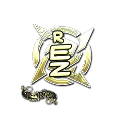 Sticker | REZ (Gold) | Paris 2023