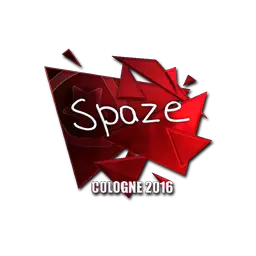 Sticker | spaze (Foil) | Cologne 2016