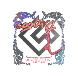 Sticker | cool4st (Holo) | Austin 2025