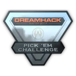 Silver DreamHack 2014 Pick'Em Trophy