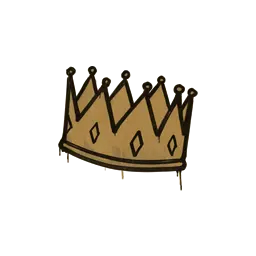 Sealed Graffiti | King Me (Desert Amber)