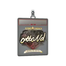 Sticker Slab | ottoNd (Gold) | Berlin 2019
