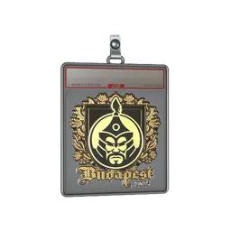 Sticker Slab | The Mongolz (Gold) | Budapest 2025