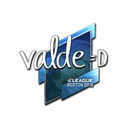 Sticker | v4lde (Foil) | Boston 2018