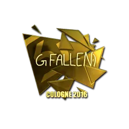 Sticker | FalleN (Gold) | Cologne 2016