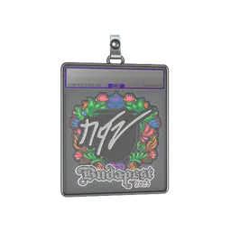 Sticker Slab | NQZ (Embroidered) | Budapest 2025