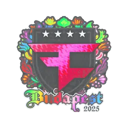 Sticker | FaZe Clan (Holo) | Budapest 2025