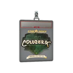 Sticker Slab | coldzera (Gold) | Berlin 2019
