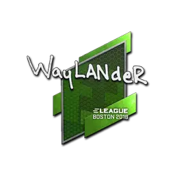 Sticker | wayLander | Boston 2018