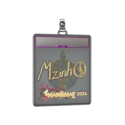 Sticker Slab | mzinho (Holo) | Shanghai 2024