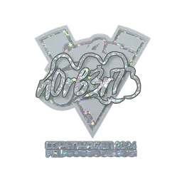 Sticker | n0rb3r7 (Glitter) | Copenhagen 2024