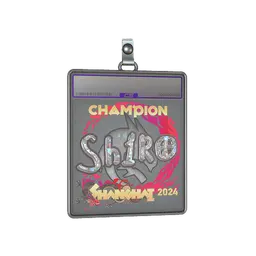 Sticker Slab | sh1ro (Glitter, Champion) | Shanghai 2024