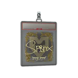 Sticker Slab | Spinx (Gold) | Austin 2025