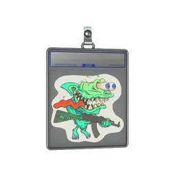 Sticker Slab | Green Shark Shooter