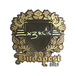 Sticker | Ex3rcice (Gold) | Budapest 2025