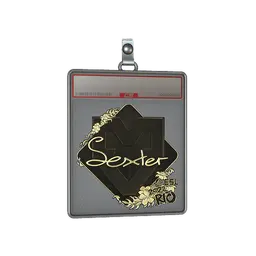 Sticker Slab | dexter (Gold) | Rio 2022