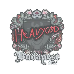 Sticker | Heavygod | Budapest 2025