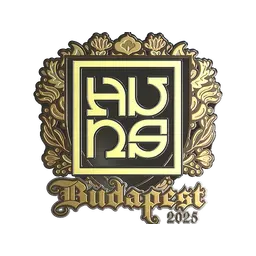 Sticker | The Huns (Gold) | Budapest 2025
